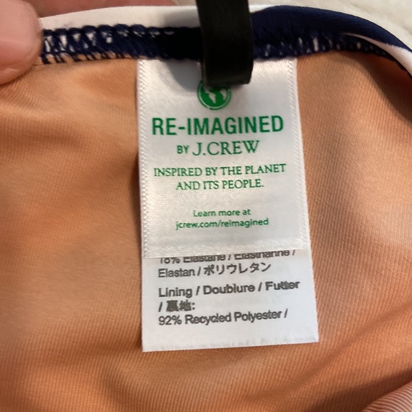 RE-IMAGINE By J.Crew Swimsuit size 12 never been worn excellent condition - Picture 10 of 13